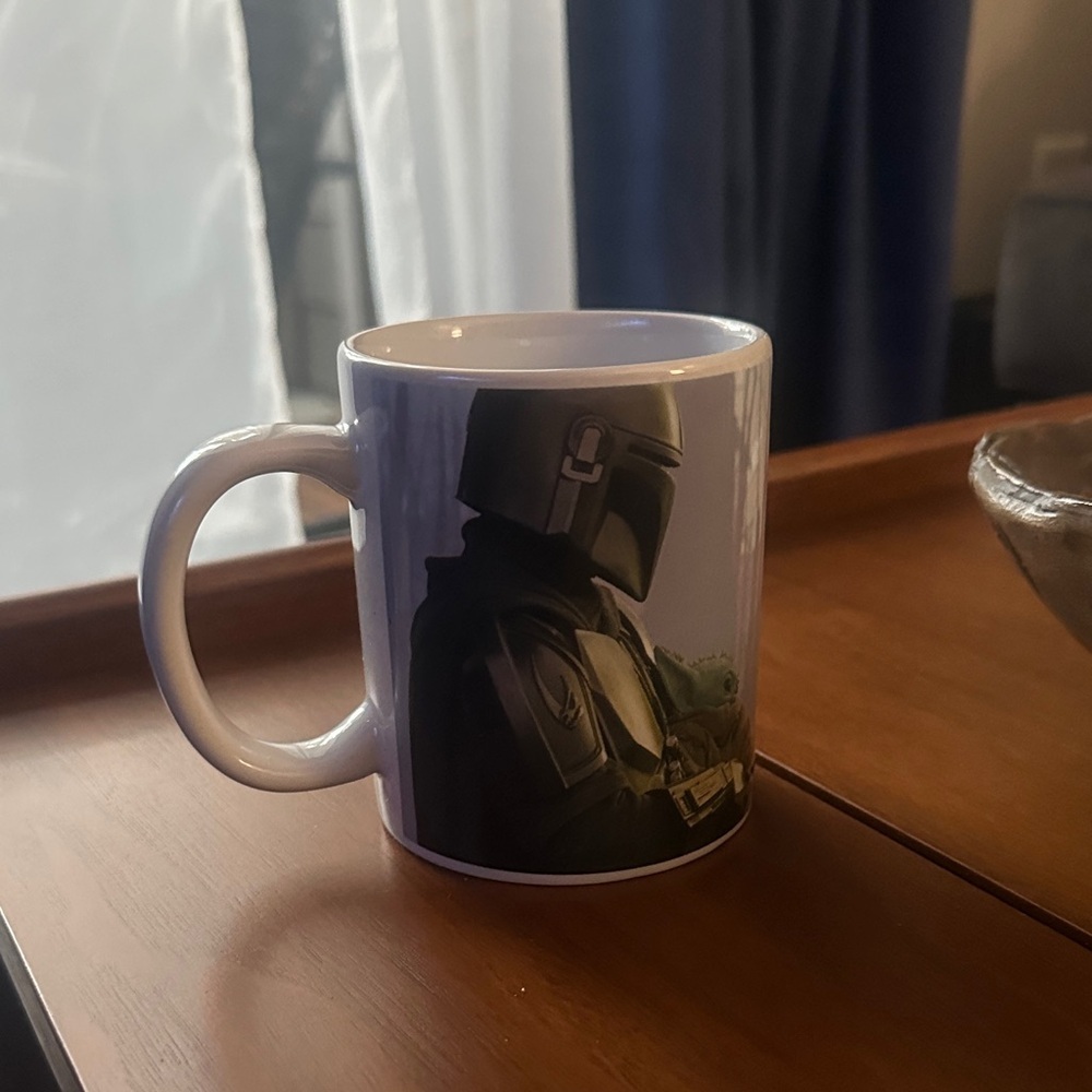 Star Wars Black and White Dining Mugs